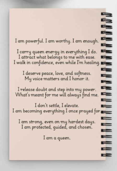 Queen Energy Notebook